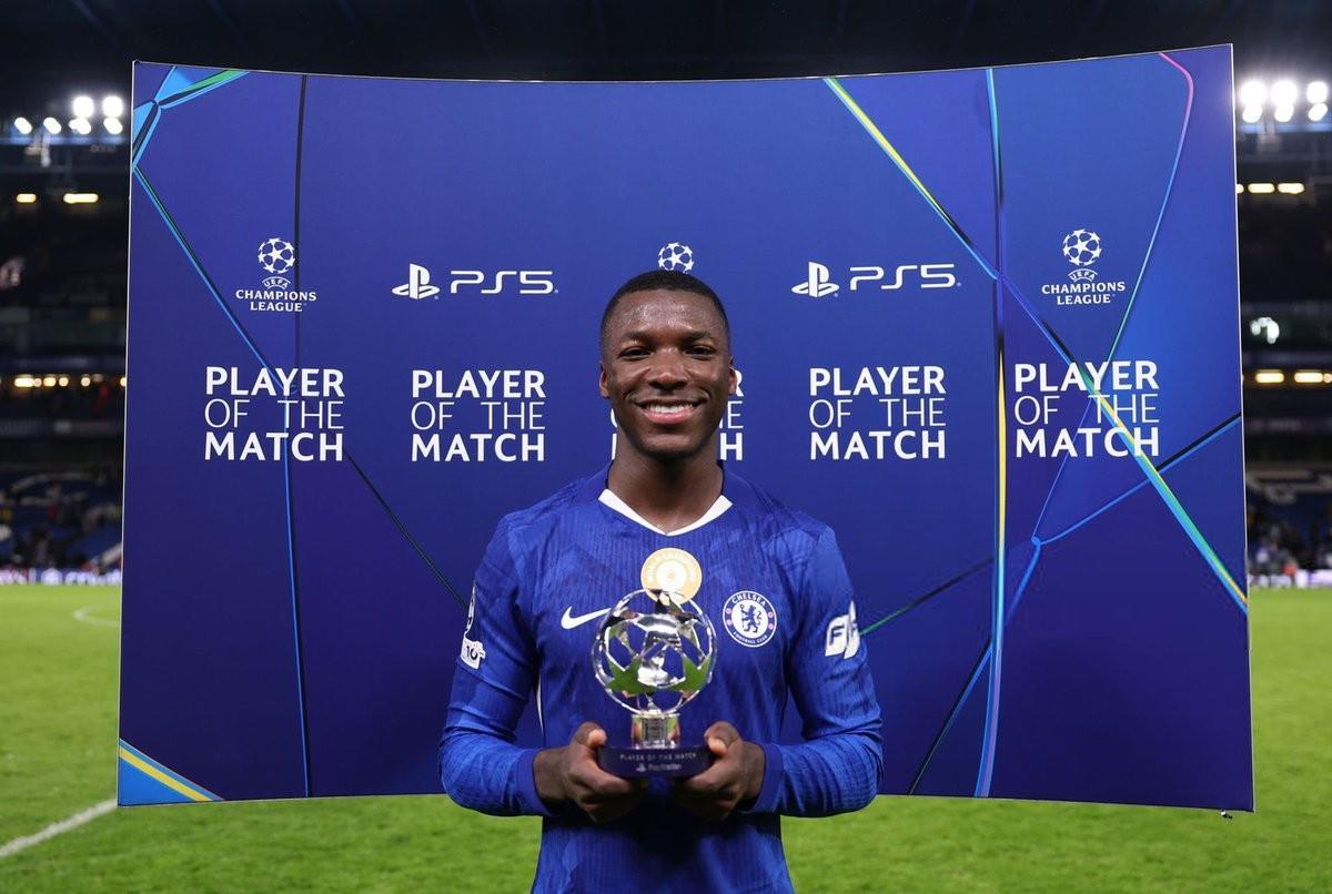 打入唯一进球，凯塞多当选切尔西vs帕福斯全场最佳球员